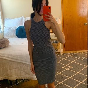 Body con stripped dress